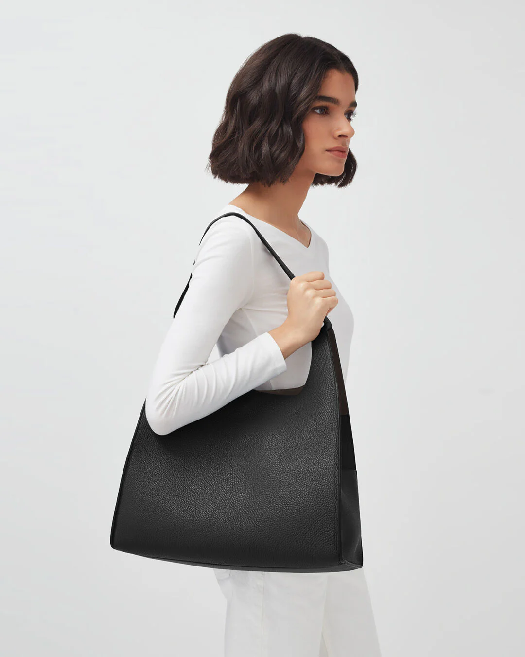 Oversized Double Loop Bag - Image 6