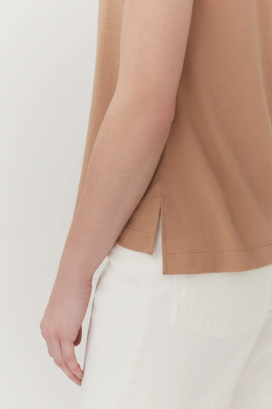 Pima V-Neck Tee - Image 13