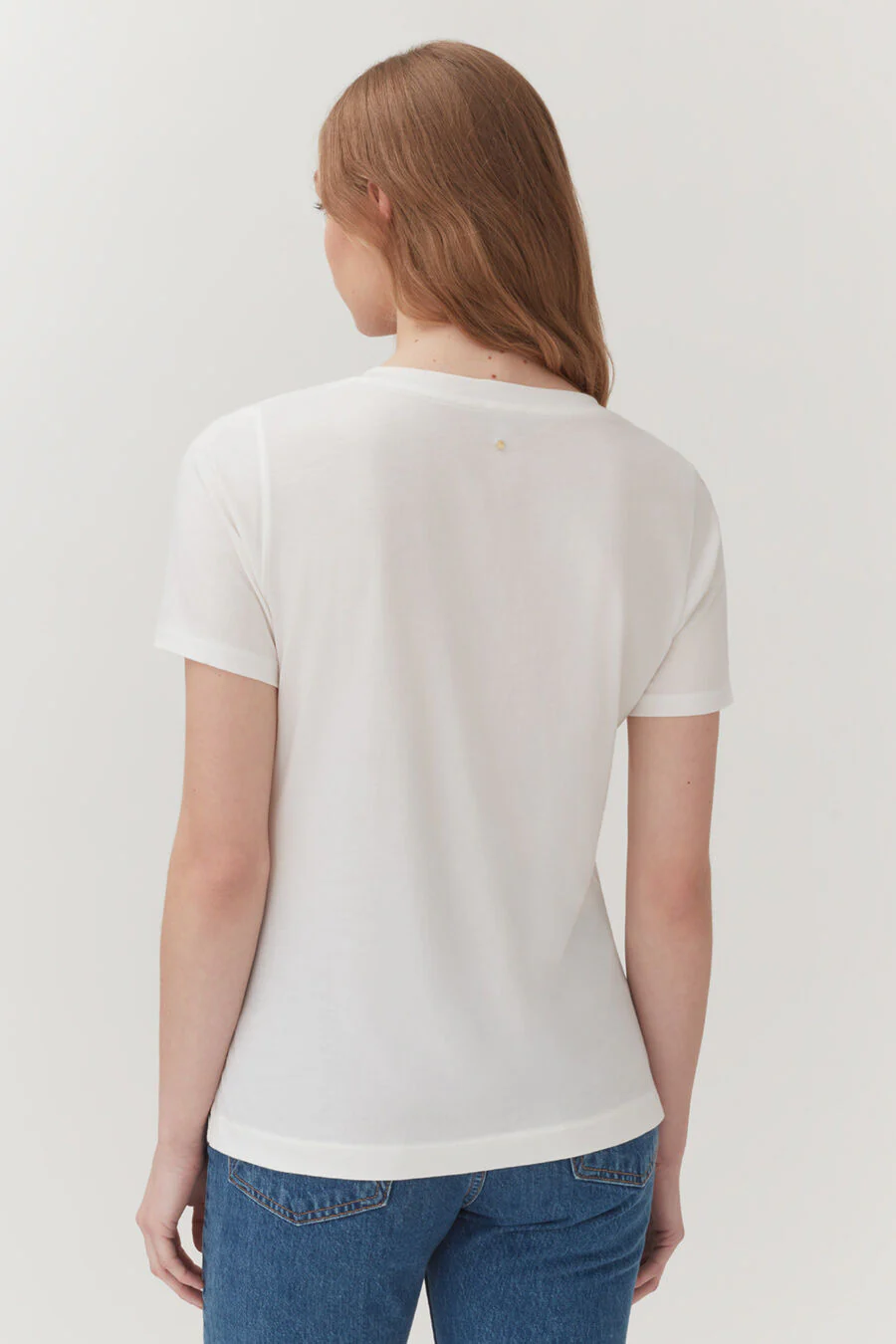 Pima V-Neck Tee - Image 7