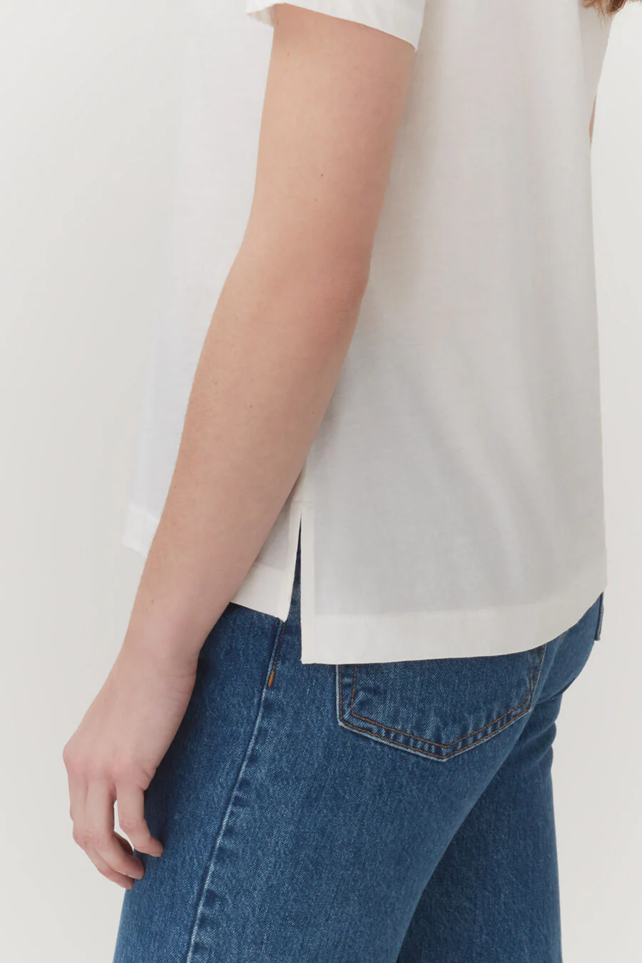 Pima V-Neck Tee - Image 8