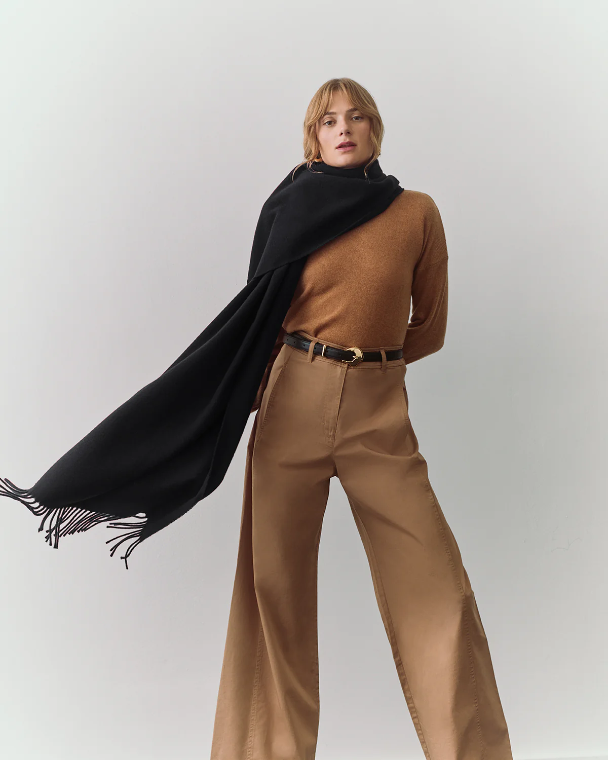 Recycled Cashmere Scarf - Image 29