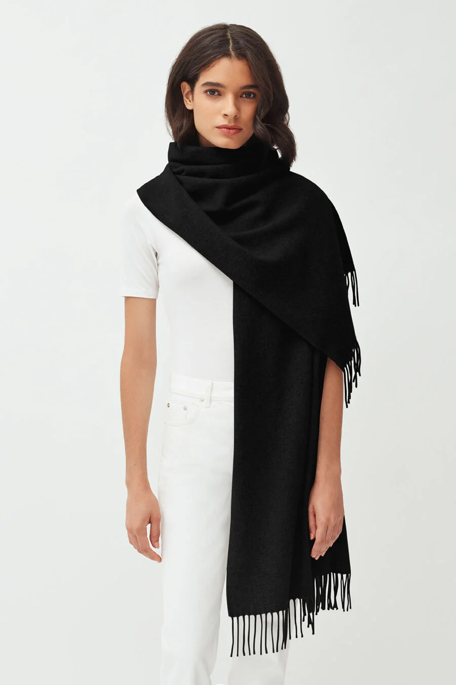 Recycled Cashmere Scarf - Image 3