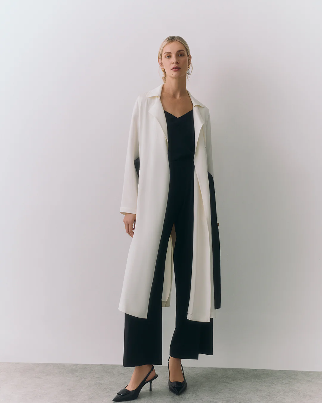 Silk Classic Trench - Image 21