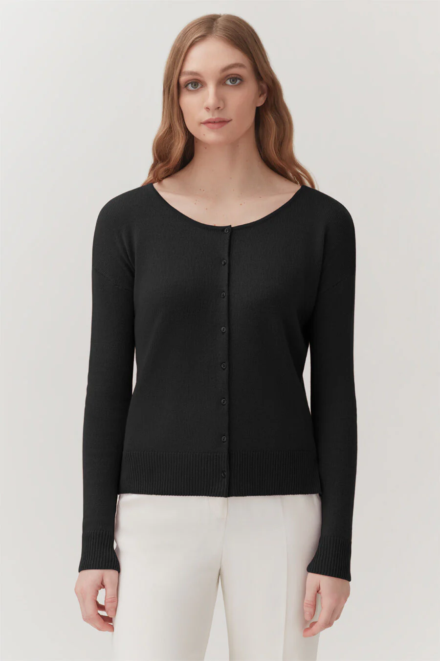 Single-Origin Cashmere Cardigan - Image 6