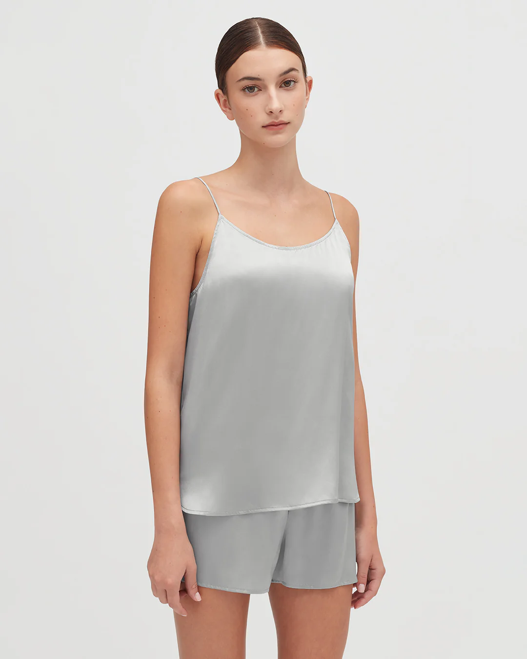 Washable Charmeuse Cross-Back Cami - Image 31