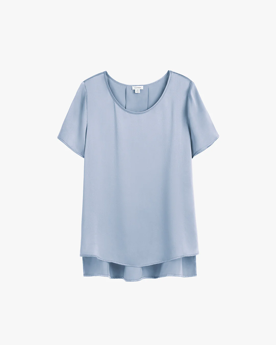 Washable Charmeuse High-Low Top - Image 12